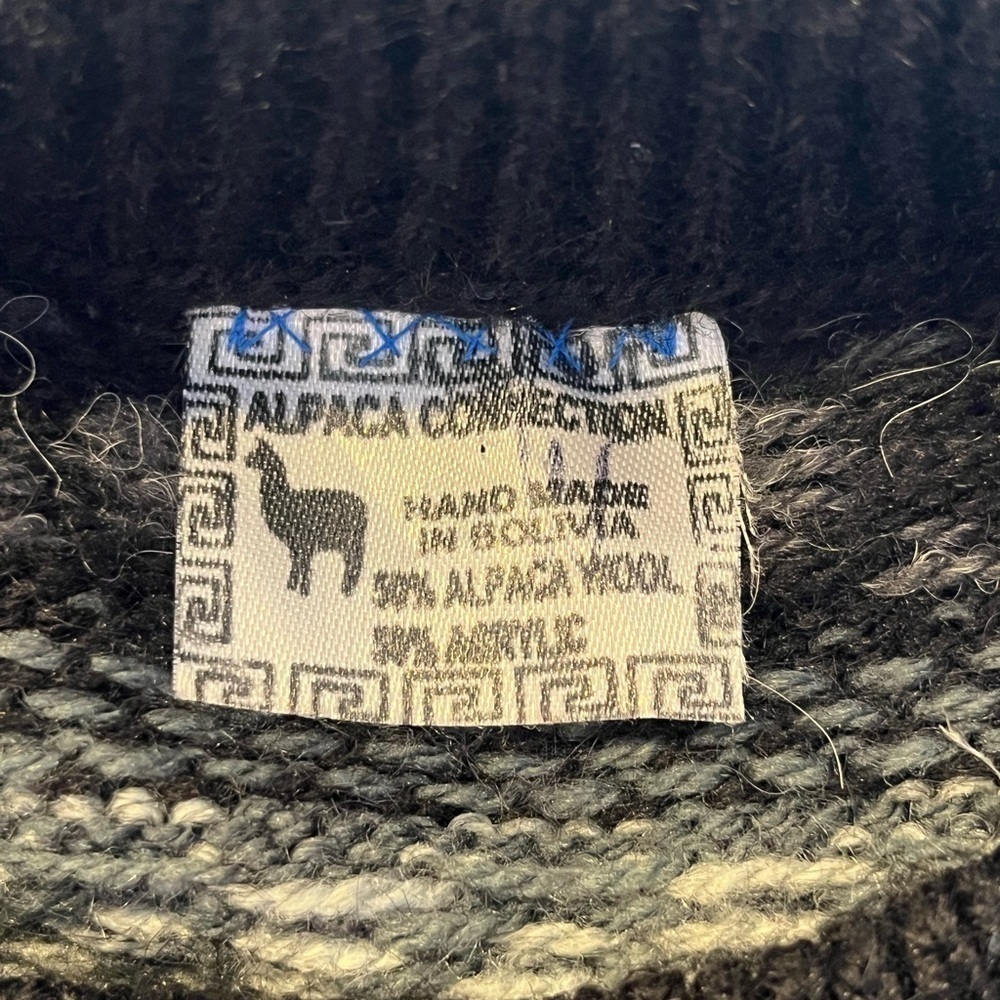 ALPACA‎ CONNECTION Geometric Pullover Sweater - Picture 3 of 3